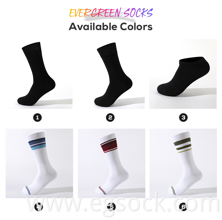 black socks for men